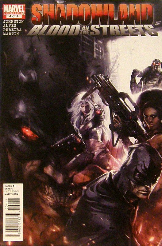 Cover of Shadowland: Blood on the Streets (2010 Ltd) #4. One of 250,000 Vintage American Comics on sale from Krypton!