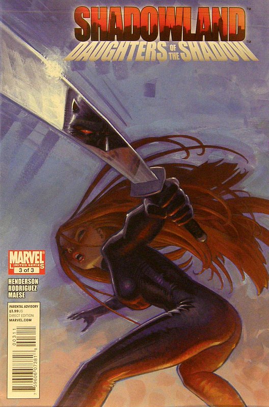 Cover of Shadowland: Daughters of Shadow (2010 Ltd) #3. One of 250,000 Vintage American Comics on sale from Krypton!
