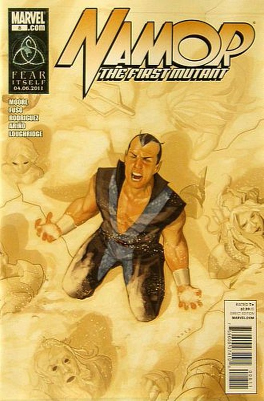 Cover of Namor: The First Mutant #8. One of 250,000 Vintage American Comics on sale from Krypton!