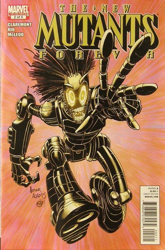Cover of New Mutants Forever (2010 Ltd) #2. One of 250,000 Vintage American Comics on sale from Krypton!