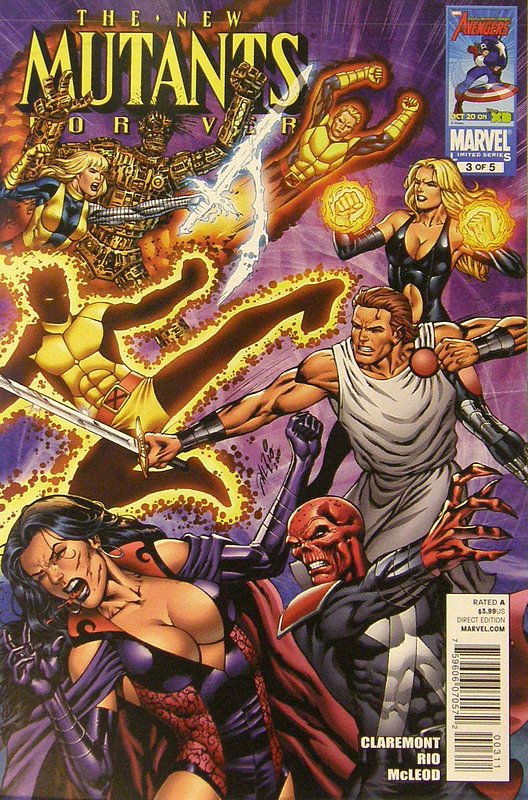 Cover of New Mutants Forever (2010 Ltd) #3. One of 250,000 Vintage American Comics on sale from Krypton!