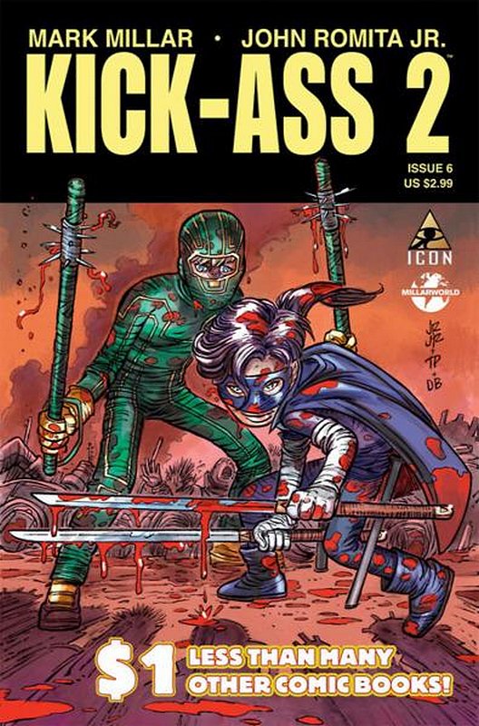 Cover of Kick-Ass (2010 Ltd) #6. One of 250,000 Vintage American Comics on sale from Krypton!