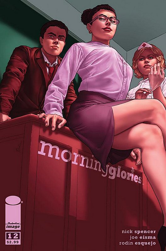 Cover of Morning Glories #12. One of 250,000 Vintage American Comics on sale from Krypton!