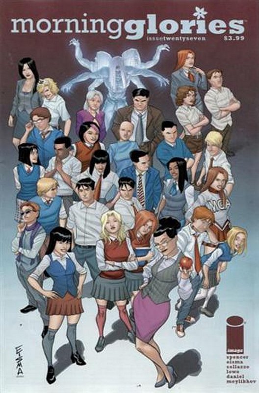 Cover of Morning Glories #27. One of 250,000 Vintage American Comics on sale from Krypton!