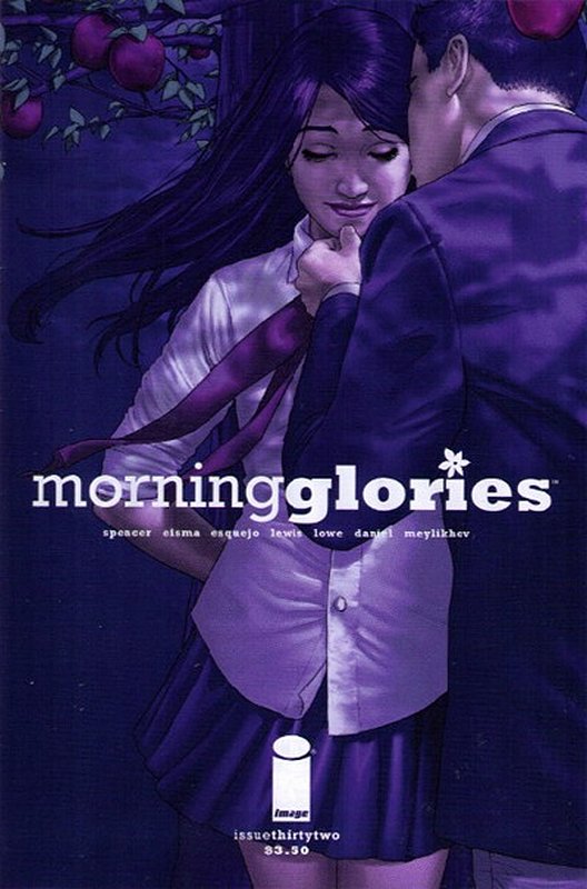 Cover of Morning Glories #32. One of 250,000 Vintage American Comics on sale from Krypton!