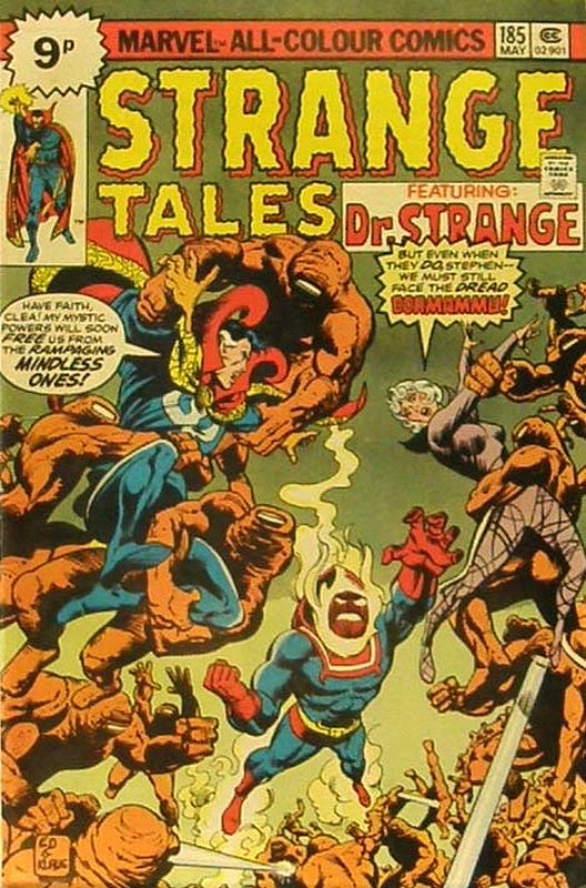 Cover of Strange Tales (Vol 1) #185. One of 250,000 Vintage American Comics on sale from Krypton!