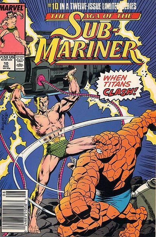 Cover of Sub-Mariner - The Saga of the #10. One of 250,000 Vintage American Comics on sale from Krypton!
