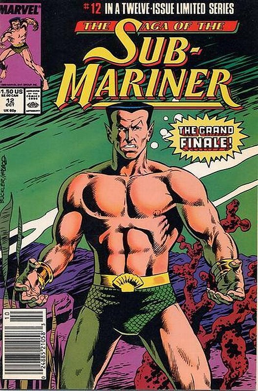 Cover of Sub-Mariner - The Saga of the #12. One of 250,000 Vintage American Comics on sale from Krypton!