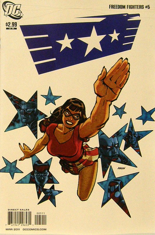 Cover of Freedom Fighters (Vol 2) #5. One of 250,000 Vintage American Comics on sale from Krypton!