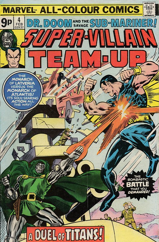 Cover of Super-Villain Team-up (Vol 1) #4. One of 250,000 Vintage American Comics on sale from Krypton!