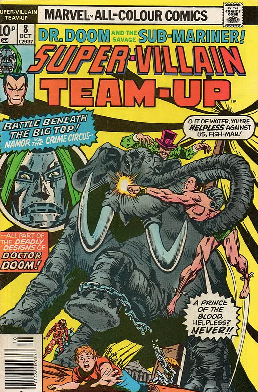 Cover of Super-Villain Team-up (Vol 1) #8. One of 250,000 Vintage American Comics on sale from Krypton!