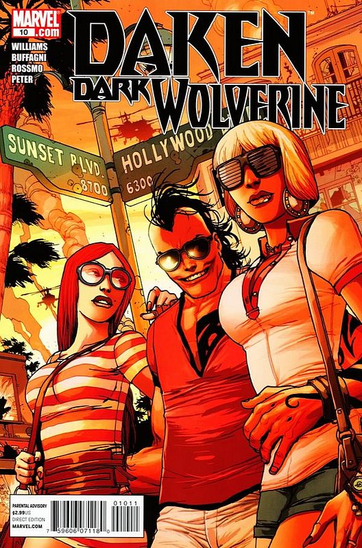 Cover of Daken Dark Wolverine (Vol 1) #10. One of 250,000 Vintage American Comics on sale from Krypton!