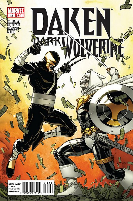Cover of Daken Dark Wolverine (Vol 1) #12. One of 250,000 Vintage American Comics on sale from Krypton!