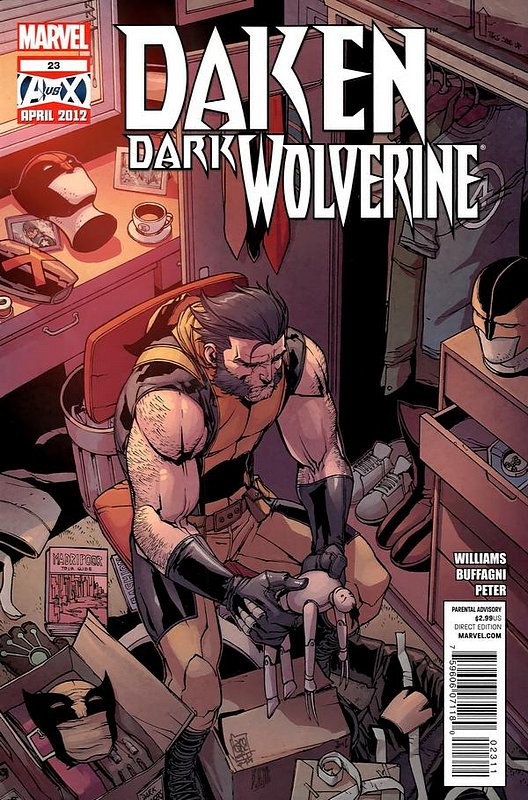 Cover of Daken Dark Wolverine (Vol 1) #23. One of 250,000 Vintage American Comics on sale from Krypton!