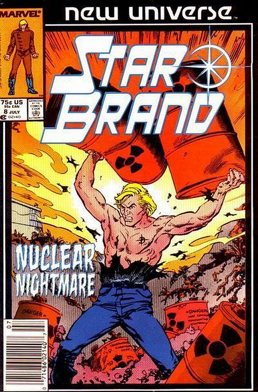 Cover of Star Brand (Vol 1) #8. One of 250,000 Vintage American Comics on sale from Krypton!