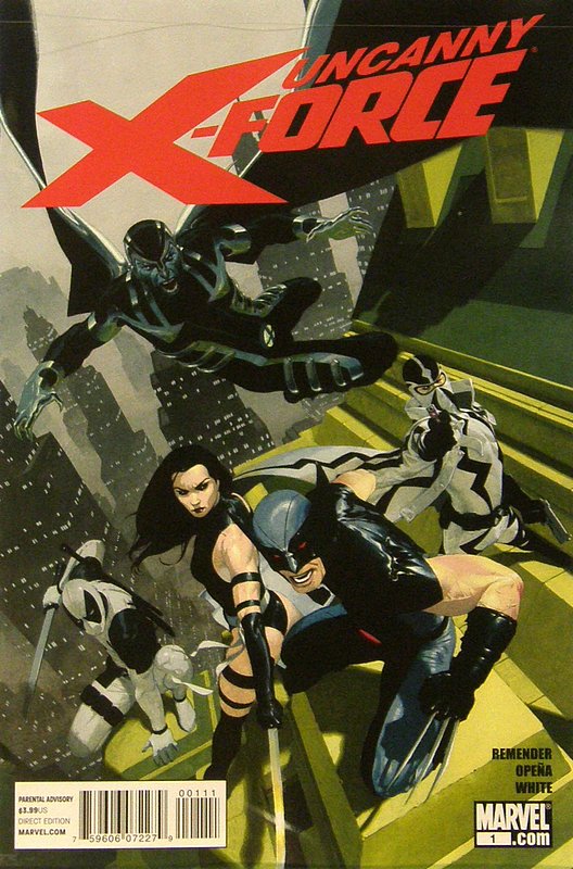 Cover of Uncanny X-Force (Vol 1) #1. One of 250,000 Vintage American Comics on sale from Krypton!