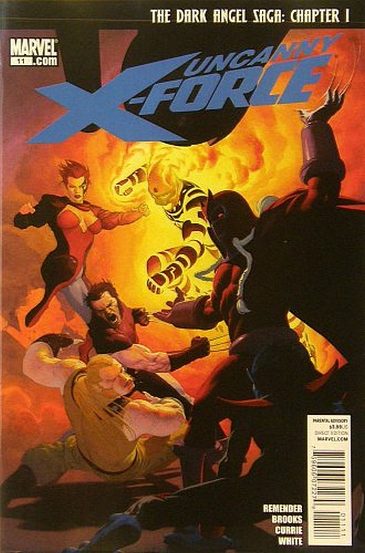 Cover of Uncanny X-Force (Vol 1) #11. One of 250,000 Vintage American Comics on sale from Krypton!