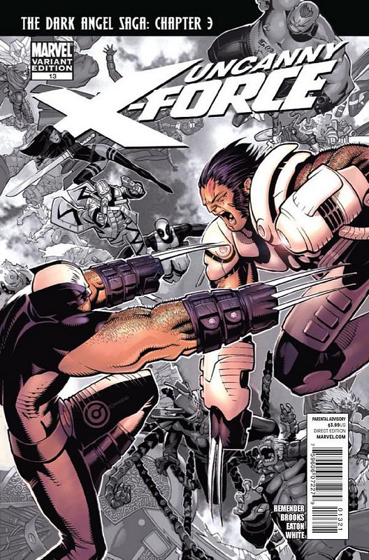 Cover of Uncanny X-Force (Vol 1) #13. One of 250,000 Vintage American Comics on sale from Krypton!