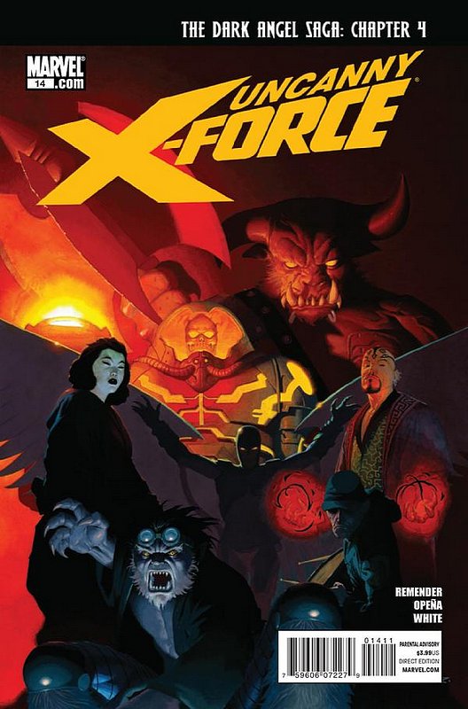 Cover of Uncanny X-Force (Vol 1) #14. One of 250,000 Vintage American Comics on sale from Krypton!