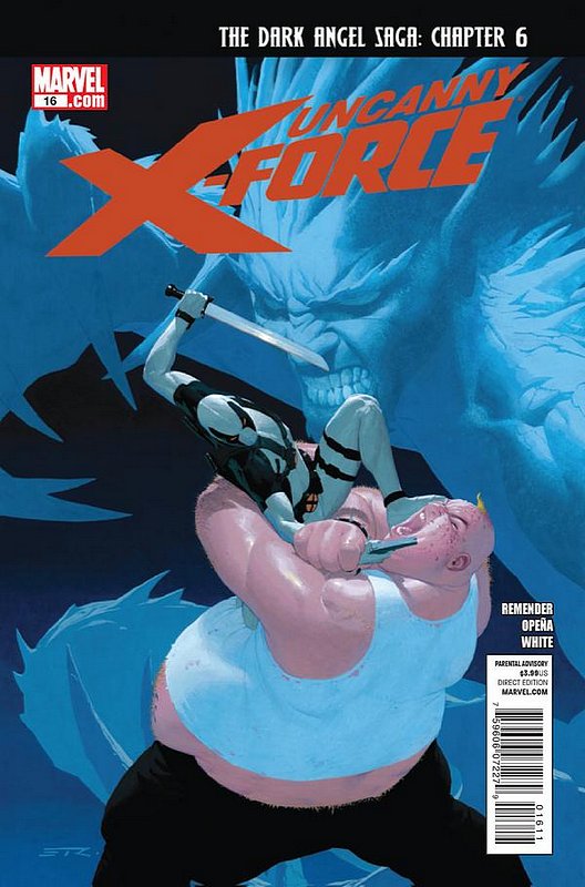 Cover of Uncanny X-Force (Vol 1) #16. One of 250,000 Vintage American Comics on sale from Krypton!