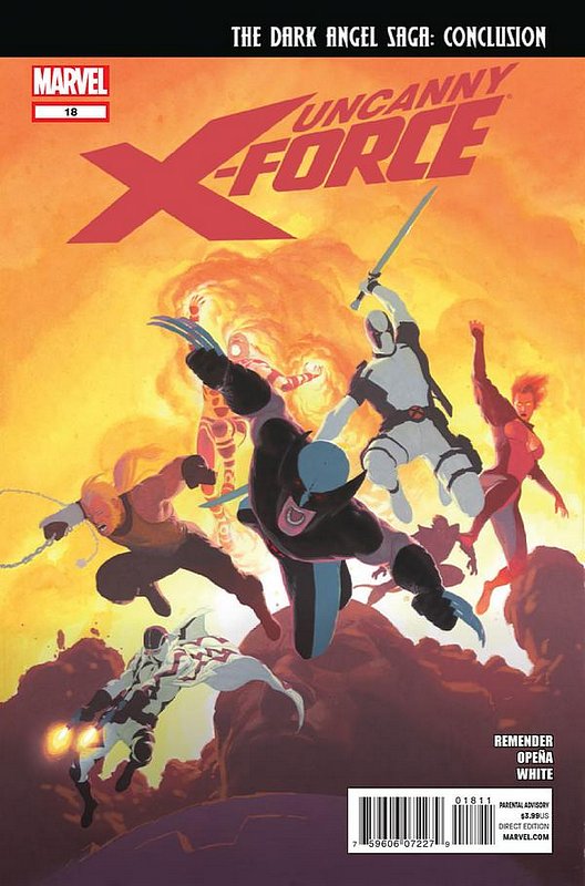Cover of Uncanny X-Force (Vol 1) #18. One of 250,000 Vintage American Comics on sale from Krypton!