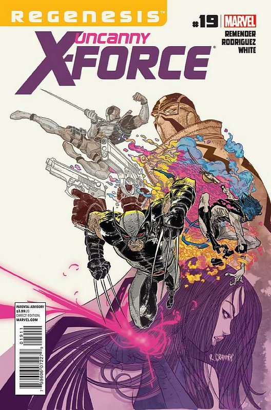 Cover of Uncanny X-Force (Vol 1) #19. One of 250,000 Vintage American Comics on sale from Krypton!