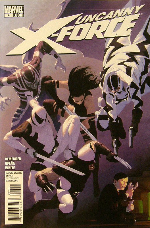 Cover of Uncanny X-Force (Vol 1) #4. One of 250,000 Vintage American Comics on sale from Krypton!