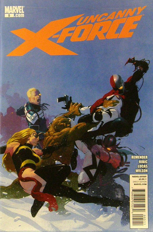 Cover of Uncanny X-Force (Vol 1) #5. One of 250,000 Vintage American Comics on sale from Krypton!