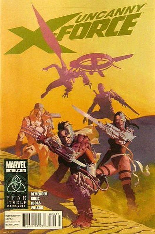 Cover of Uncanny X-Force (Vol 1) #6. One of 250,000 Vintage American Comics on sale from Krypton!