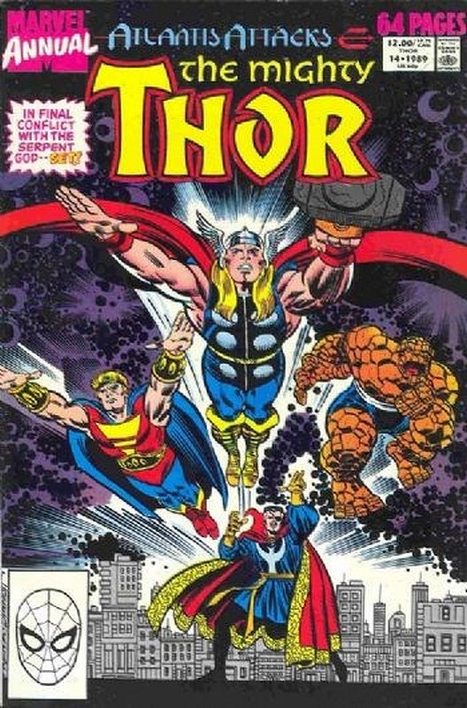 Cover of Thor Annual (Vol 1) #14. One of 250,000 Vintage American Comics on sale from Krypton!