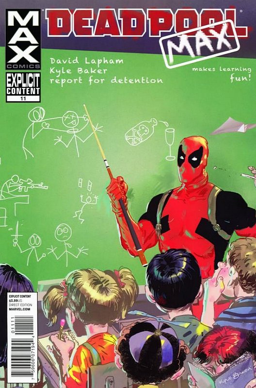 Cover of Deadpoolmax (Vol 1) #11. One of 250,000 Vintage American Comics on sale from Krypton!