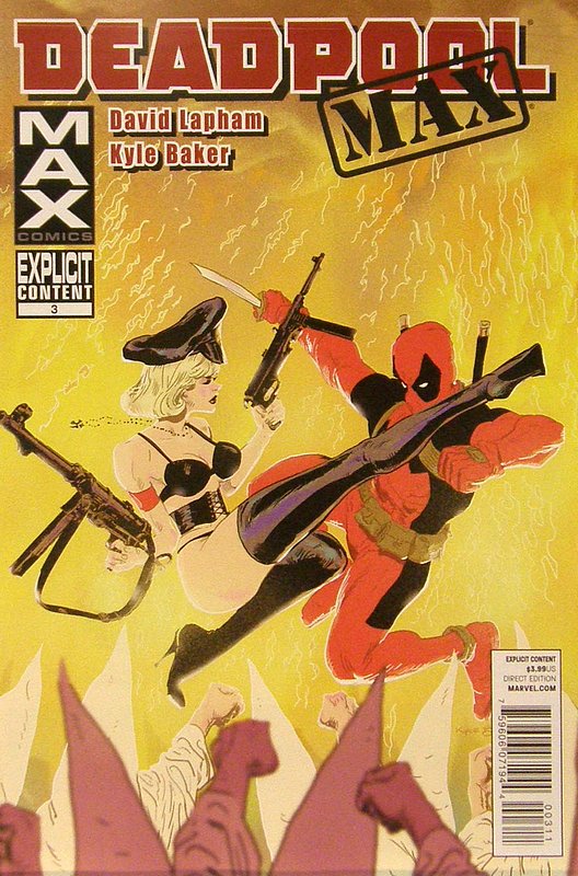 Cover of Deadpoolmax (Vol 1) #3. One of 250,000 Vintage American Comics on sale from Krypton!