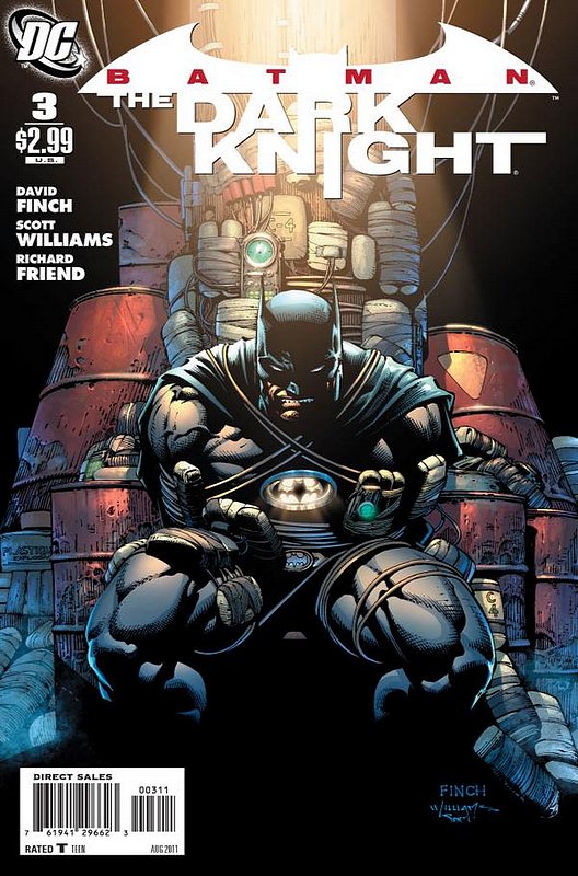 Cover of Batman: The Dark Knight (Vol 1) #3. One of 250,000 Vintage American Comics on sale from Krypton!