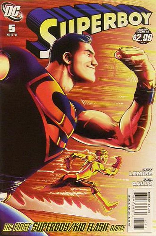 Cover of Superboy (Vol 4) #5. One of 250,000 Vintage American Comics on sale from Krypton!