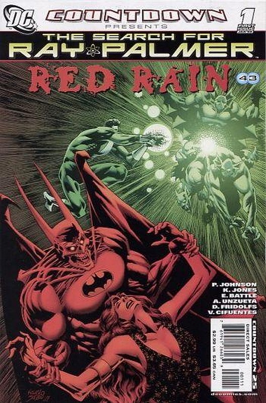 Cover of Countdown: Search for Palmer - Red Rain #1. One of 250,000 Vintage American Comics on sale from Krypton!