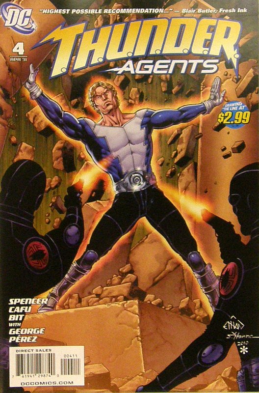 Cover of Thunder Agents (DC) (Vol 1) #4. One of 250,000 Vintage American Comics on sale from Krypton!