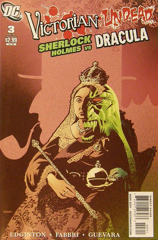 Cover of Victorian Undead II: Holmes vs Dracula (2010 Ltd) #3. One of 250,000 Vintage American Comics on sale from Krypton!