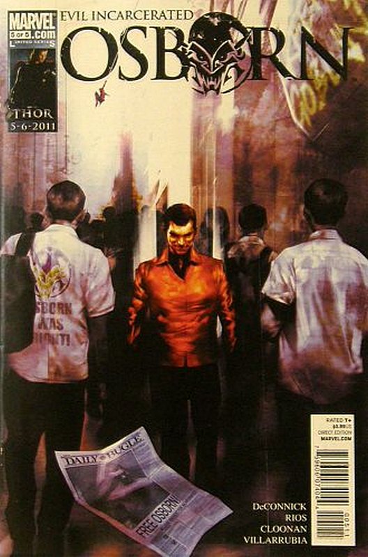 Cover of Osborn (2010 Ltd) #5. One of 250,000 Vintage American Comics on sale from Krypton!