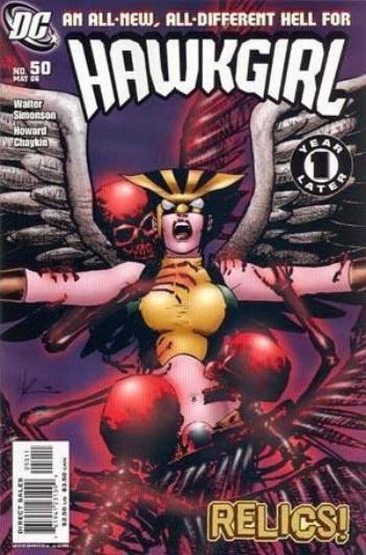 Cover of Hawkgirl (Vol 1) #50. One of 250,000 Vintage American Comics on sale from Krypton!
