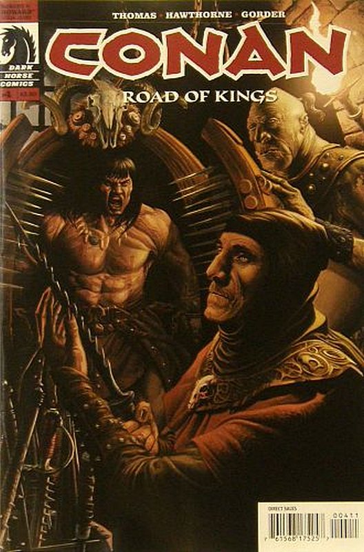 Cover of Conan: The Road of Kings #4. One of 250,000 Vintage American Comics on sale from Krypton!