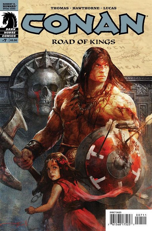 Cover of Conan: The Road of Kings #7. One of 250,000 Vintage American Comics on sale from Krypton!