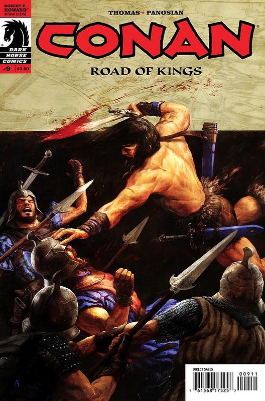 Cover of Conan: The Road of Kings #9. One of 250,000 Vintage American Comics on sale from Krypton!