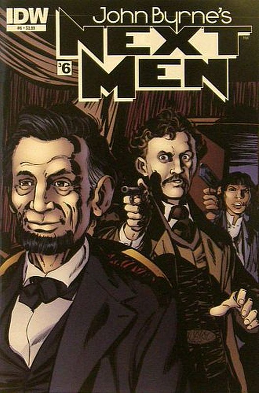 Cover of Next Men (Vol 2) John Byrnes #6. One of 250,000 Vintage American Comics on sale from Krypton!