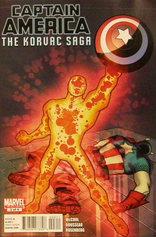 Cover of Captain America: Korvac Saga (2011 Ltd) #3. One of 250,000 Vintage American Comics on sale from Krypton!