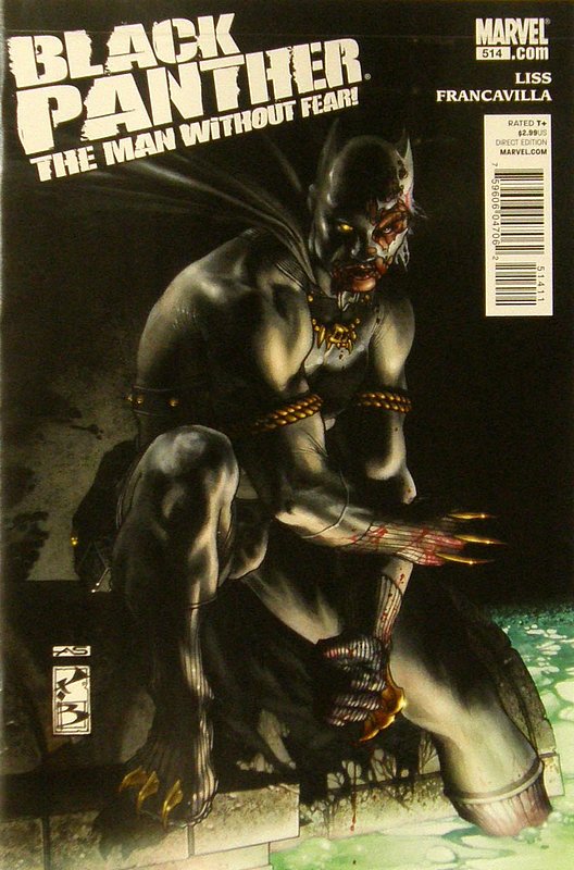 Cover of Black Panther: Man without Fear (Vol 1) #514. One of 250,000 Vintage American Comics on sale from Krypton!
