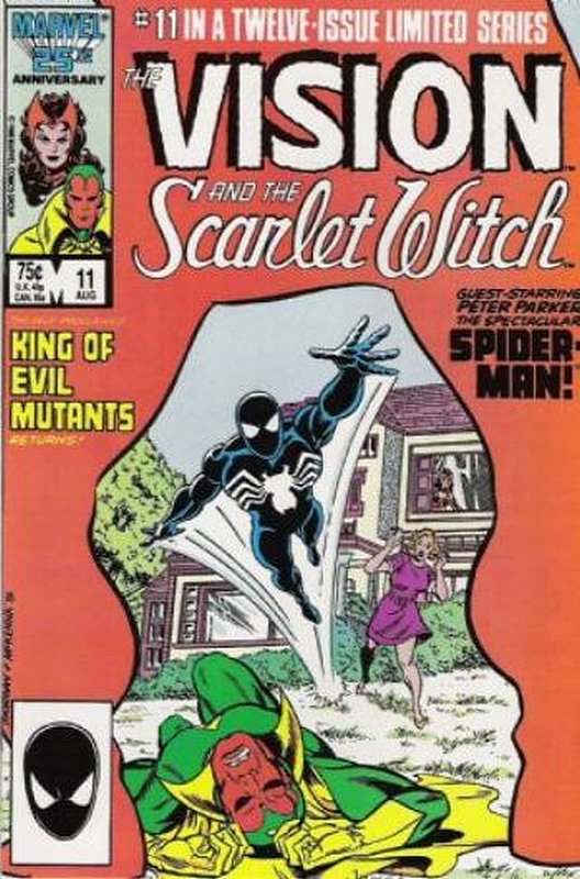 Cover of Vision & Scarlet Witch (1985 Ltd) #11. One of 250,000 Vintage American Comics on sale from Krypton!