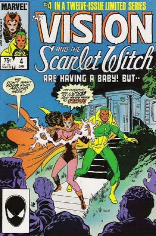 Cover of Vision & Scarlet Witch (1985 Ltd) #4. One of 250,000 Vintage American Comics on sale from Krypton!