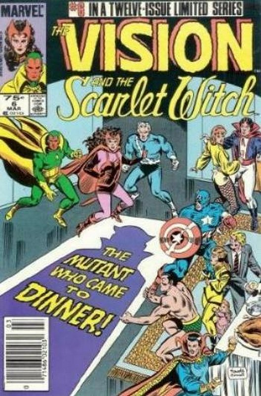 Cover of Vision & Scarlet Witch (1985 Ltd) #6. One of 250,000 Vintage American Comics on sale from Krypton!