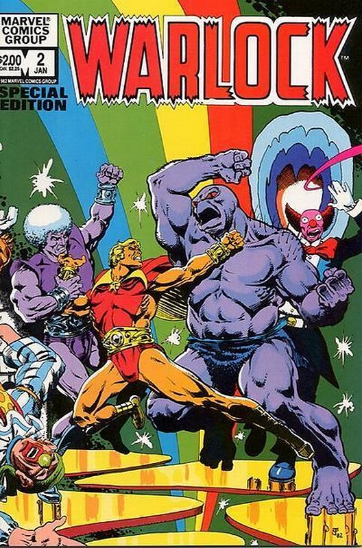 Cover of Warlock Special Edition #2. One of 250,000 Vintage American Comics on sale from Krypton!