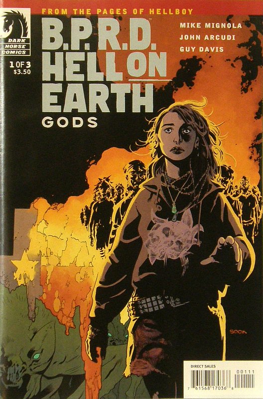 Cover of BPRD: Hell on Earth Gods (2011 Ltd) #1. One of 250,000 Vintage American Comics on sale from Krypton!